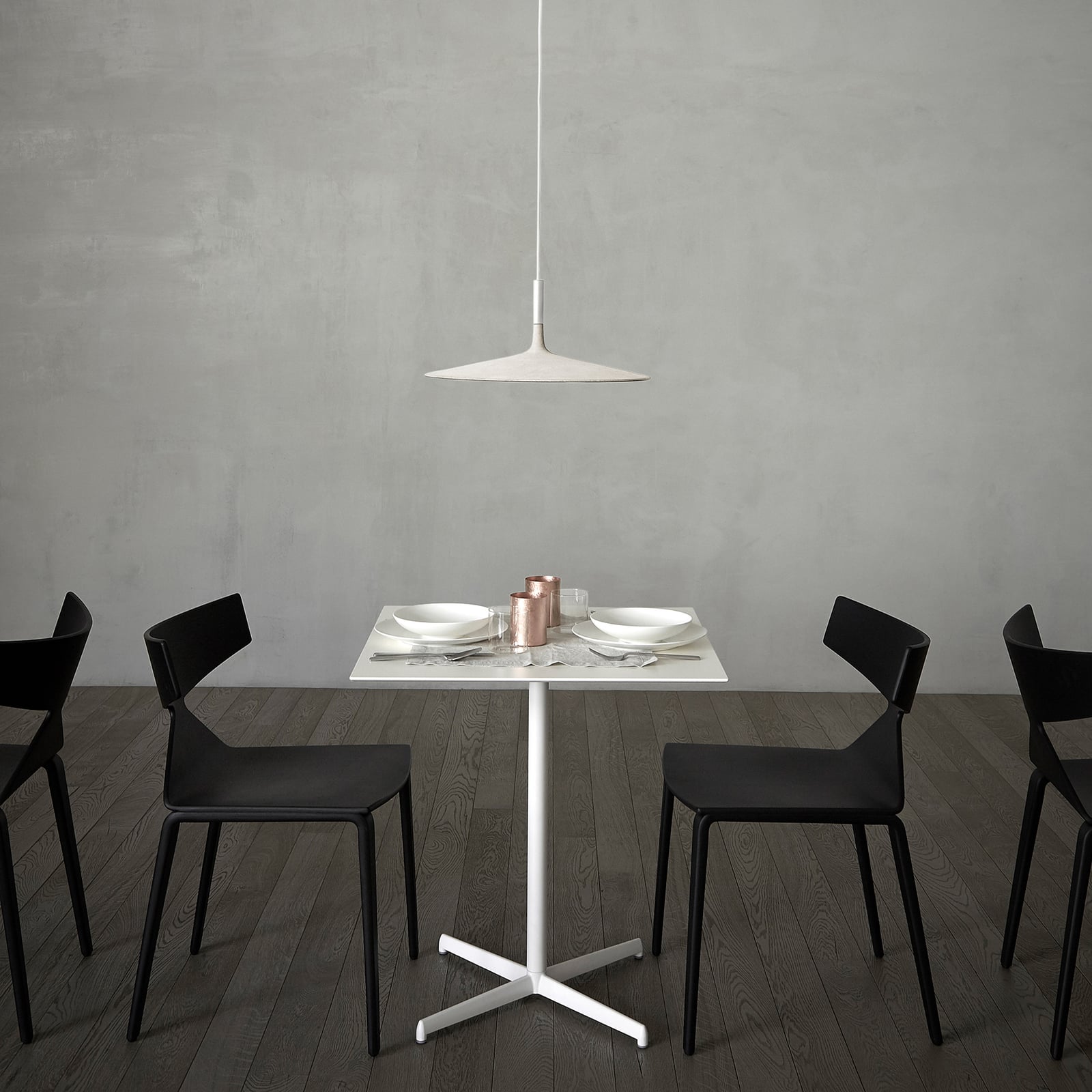 LED pendellampe Aplomb Large betong hvit dimbar detalj