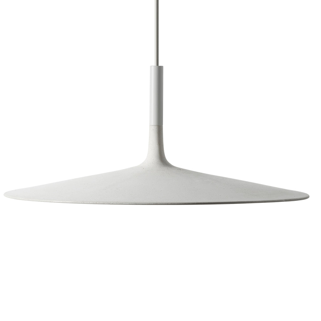 LED pendellampe Aplomb Large betong hvit dimbar front