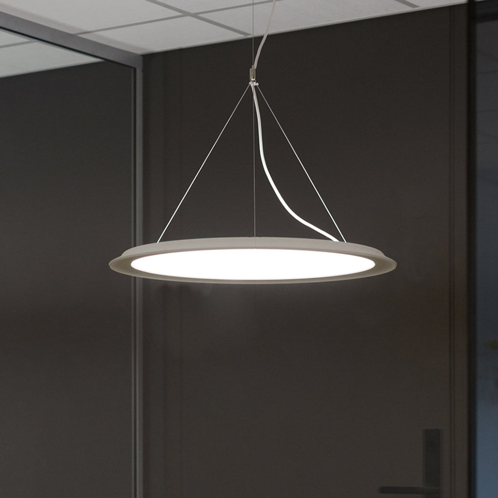 LED pendellampe Appareo rund dimbar DALI foran