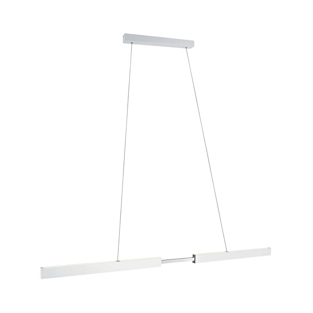 LED-pendellampe Aptare ZigBee dimbar hvit 180 cm detalj av metallramme