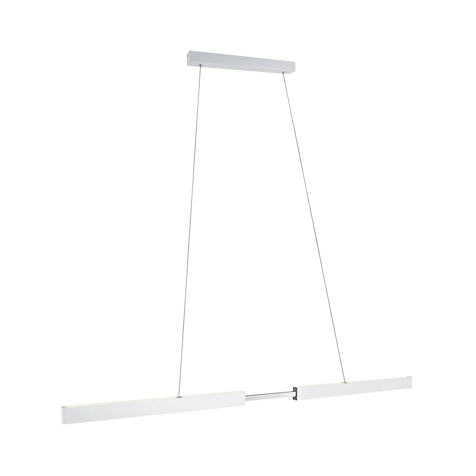 LED-pendellampe Aptare ZigBee dimbar hvit 180 cm detalj av metallramme