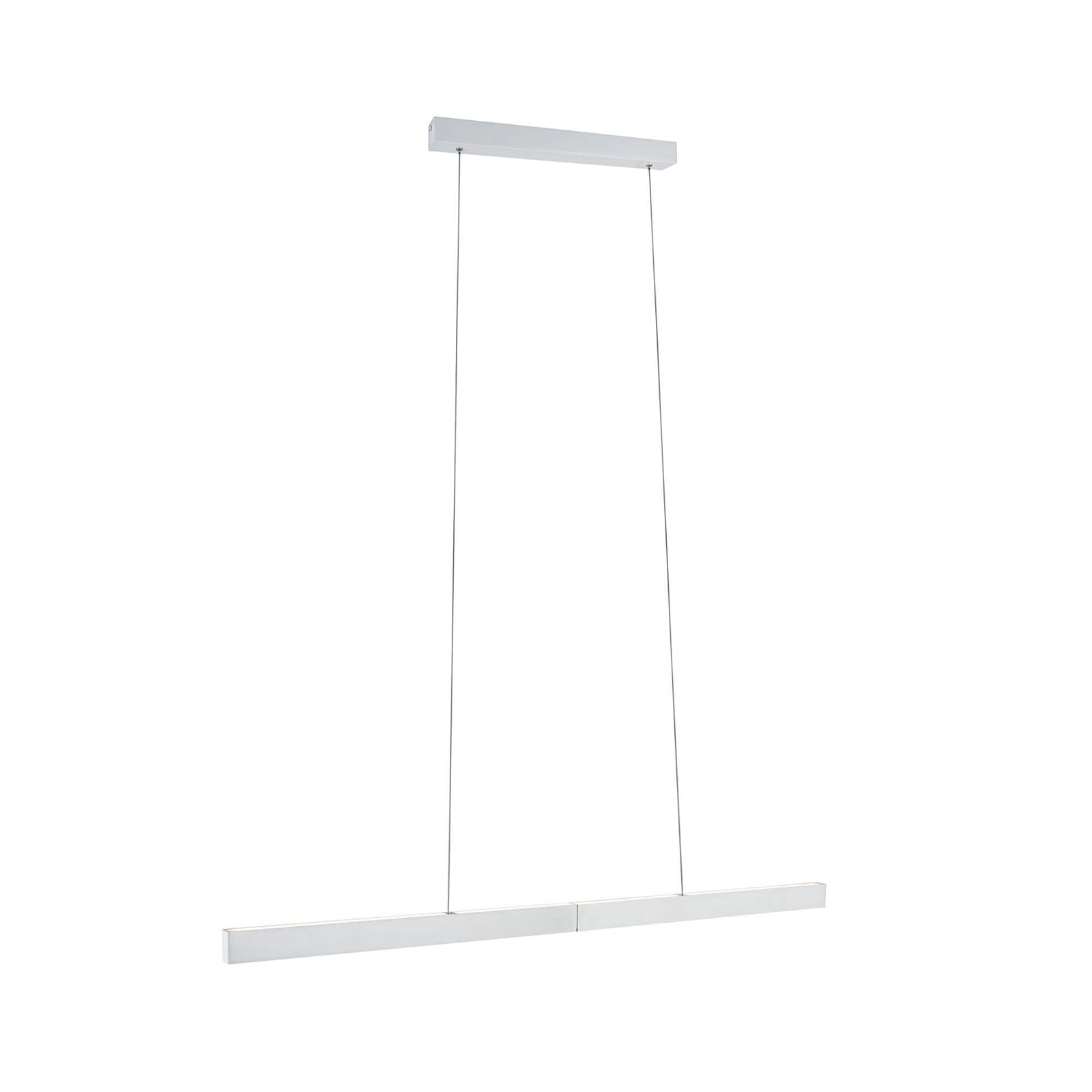 LED-pendellampe Aptare ZigBee dimbar hvit 180 cm montert i rom