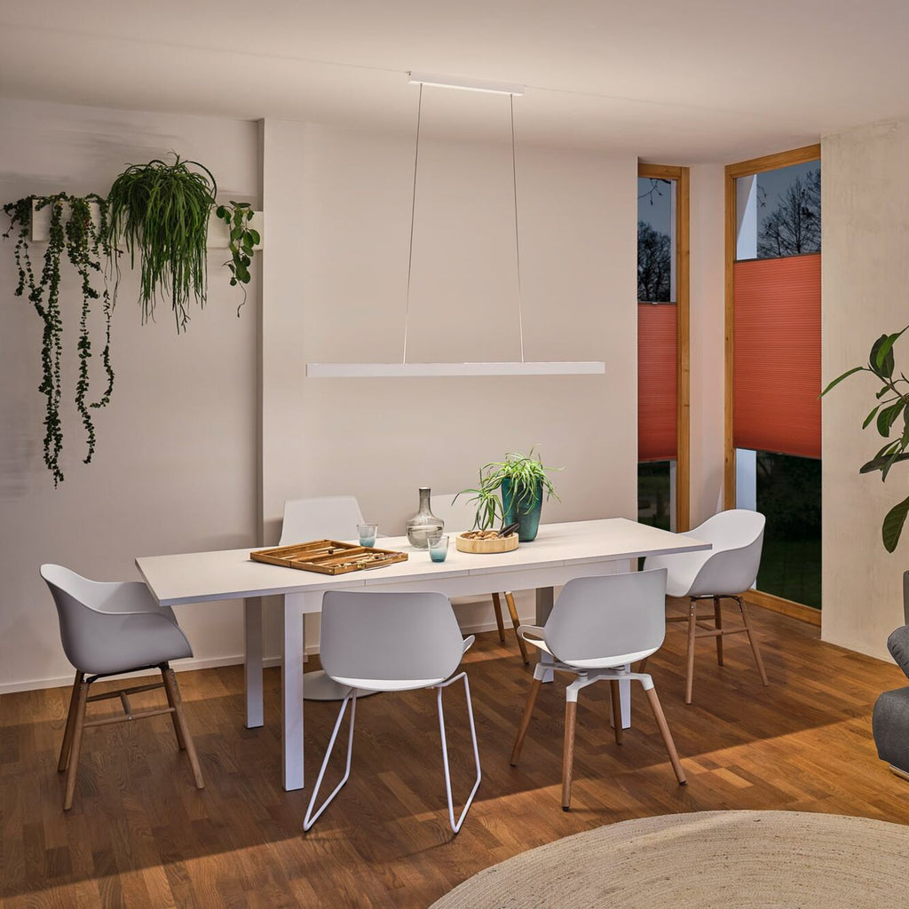LED-pendellampe Aptare ZigBee dimbar hvit 180 cm nærbilde av lys