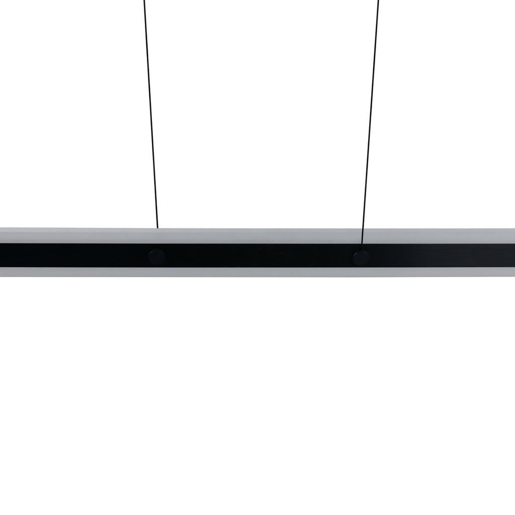 LED pendellampe Arcola svart 115 cm CCT dimbar 2-lys justerbar høyde