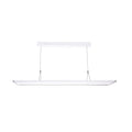 LED pendellampe Areum 120x30 cm 4000K DALI dimbar hvit forfra