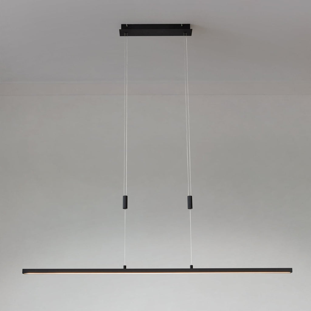LED pendellampe Arneja svart 120 cm dimbar CCT bakside