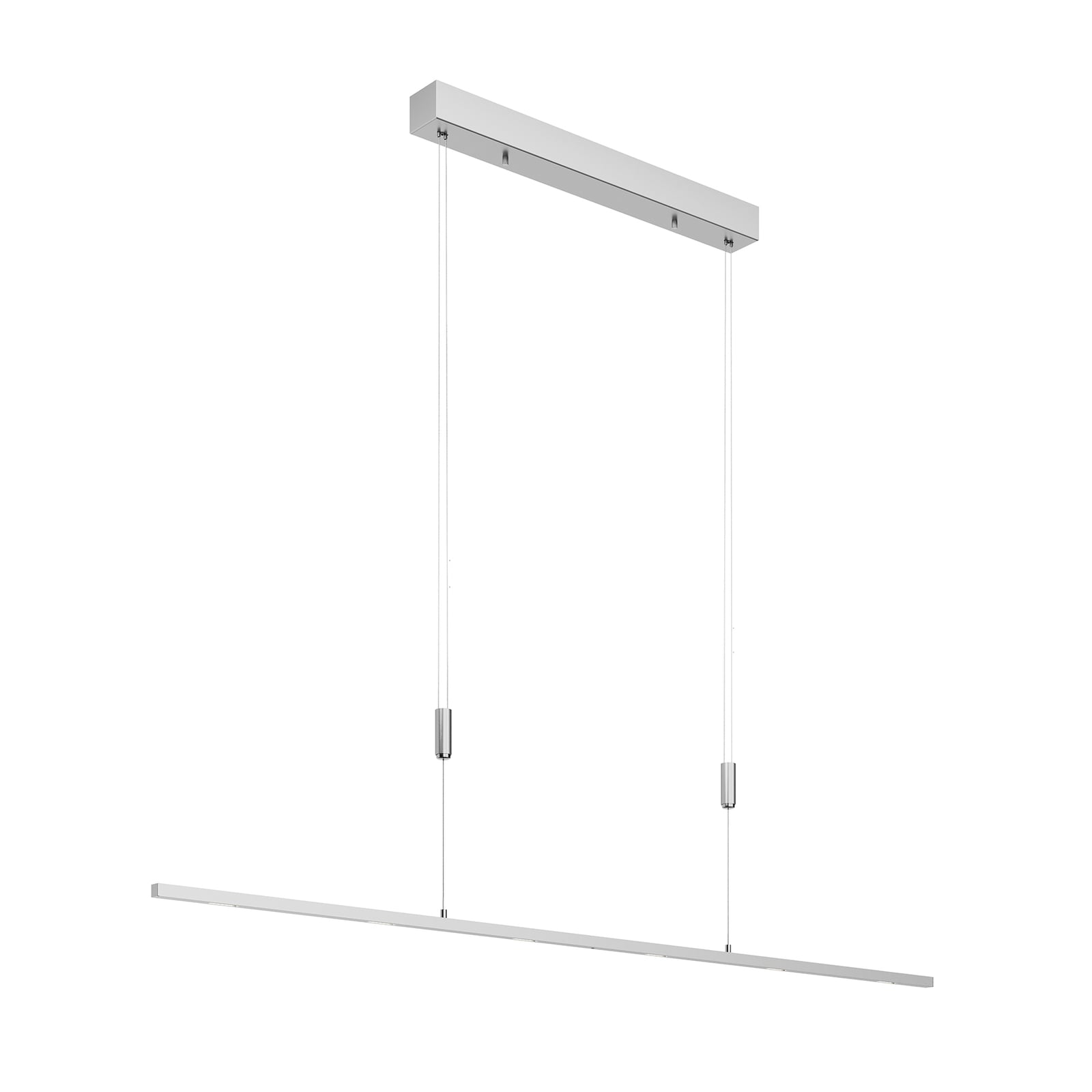 LED pendellampe Arnik dimbar matt nikkel 140 cm 30W justerbar høyde