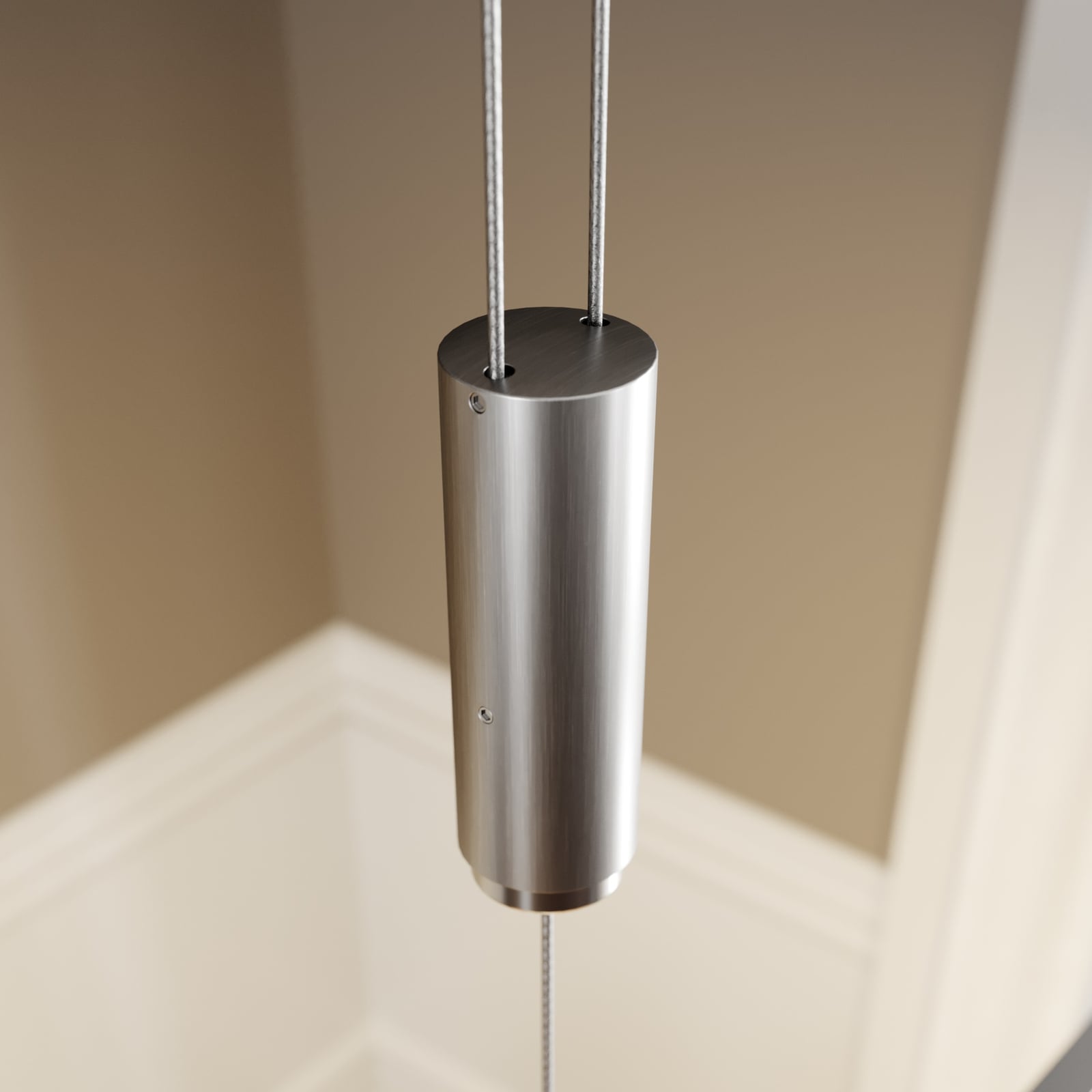 LED pendellampe Arnik matt nikkel 120 cm moderne design