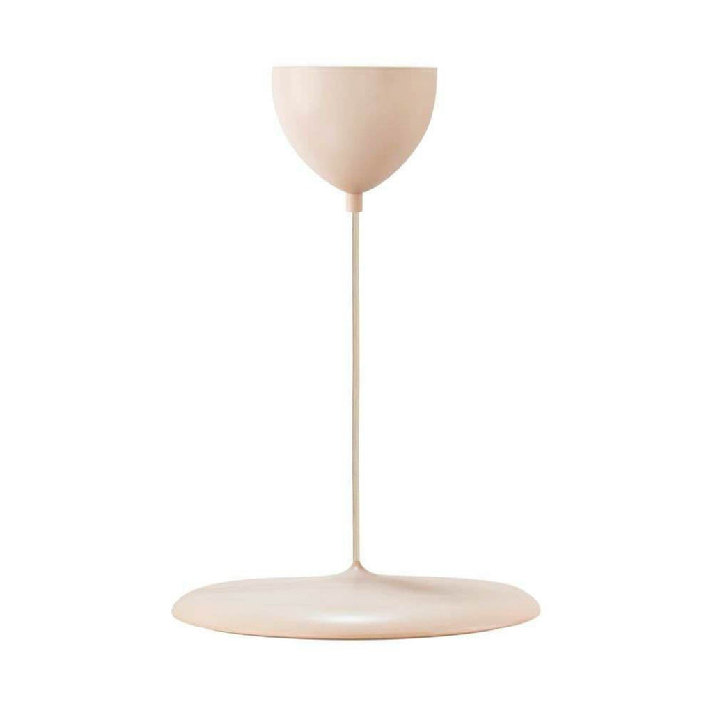 LED pendellampe Artist Ø40 cm dimbar støvrosa metall bakside