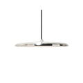 LED pendellampe Artist dimbar rustfritt stål Ø40 cm forfra