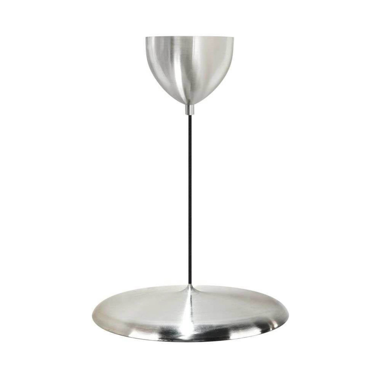 LED pendellampe Artist dimbar rustfritt stål Ø40 cm bakside