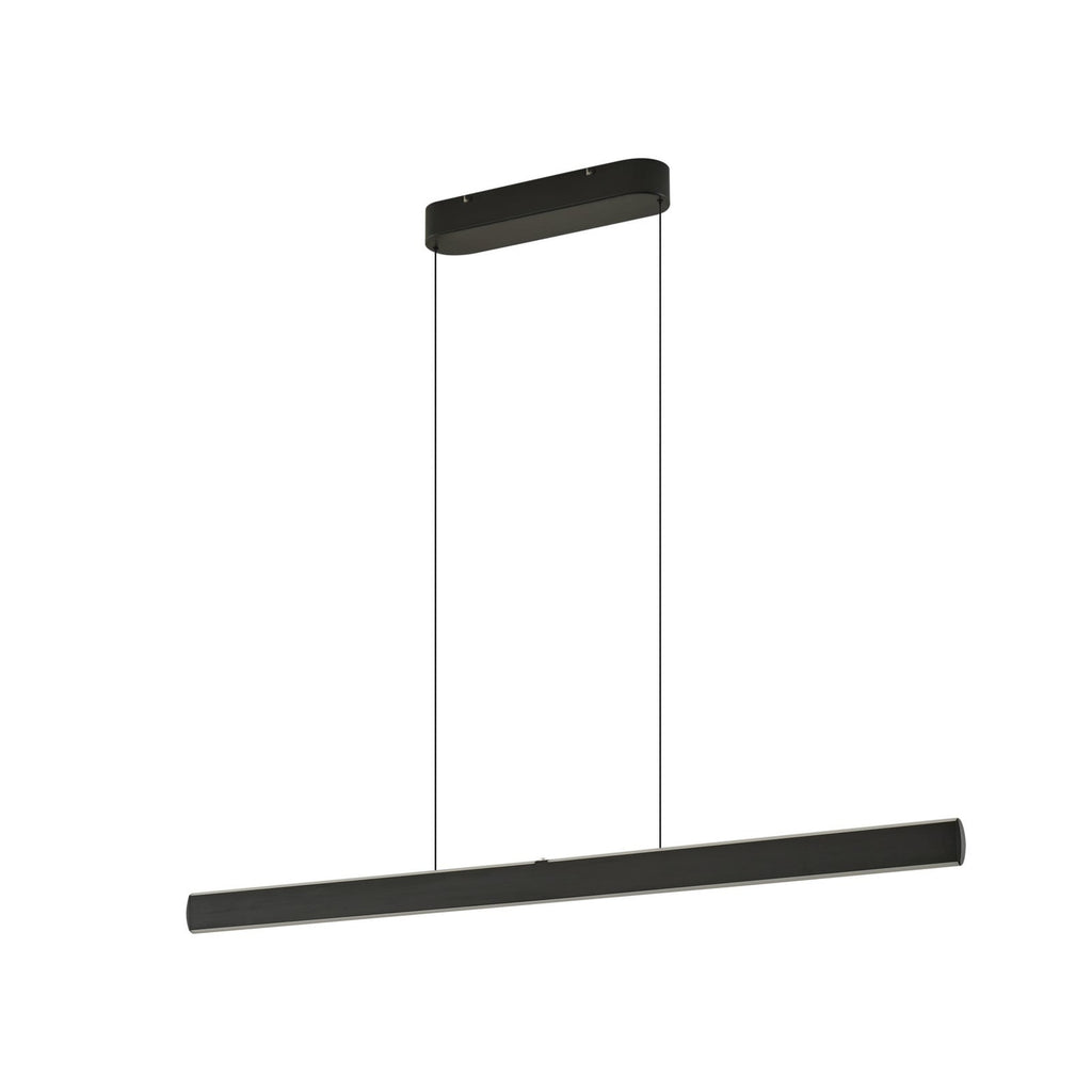 LED pendellampe Arvon svart 117 cm nærbilde av dimmer
