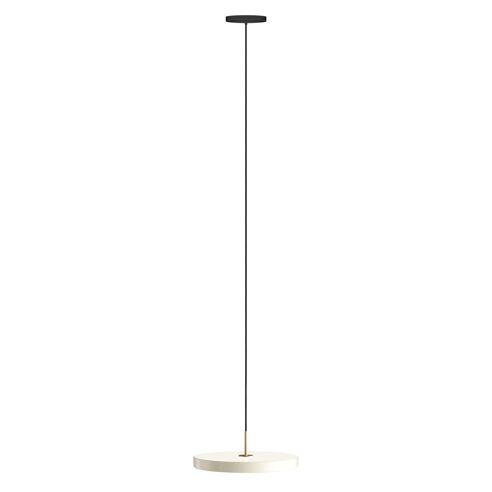 LED pendellampe Asteria Medium perlemor messing nærbilde