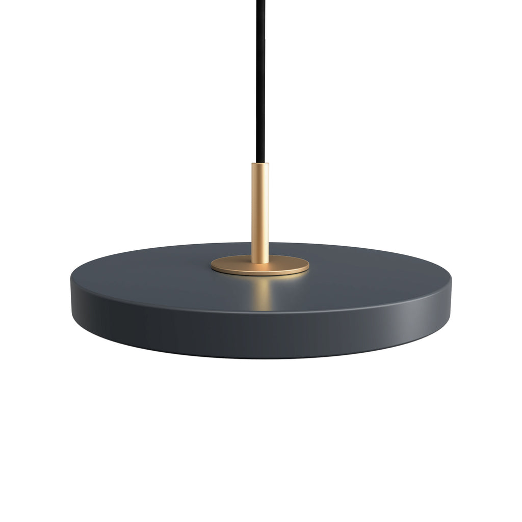 LED pendellampe Asteria Micro V2 dimbar antrasitt Ø15 cm forfra