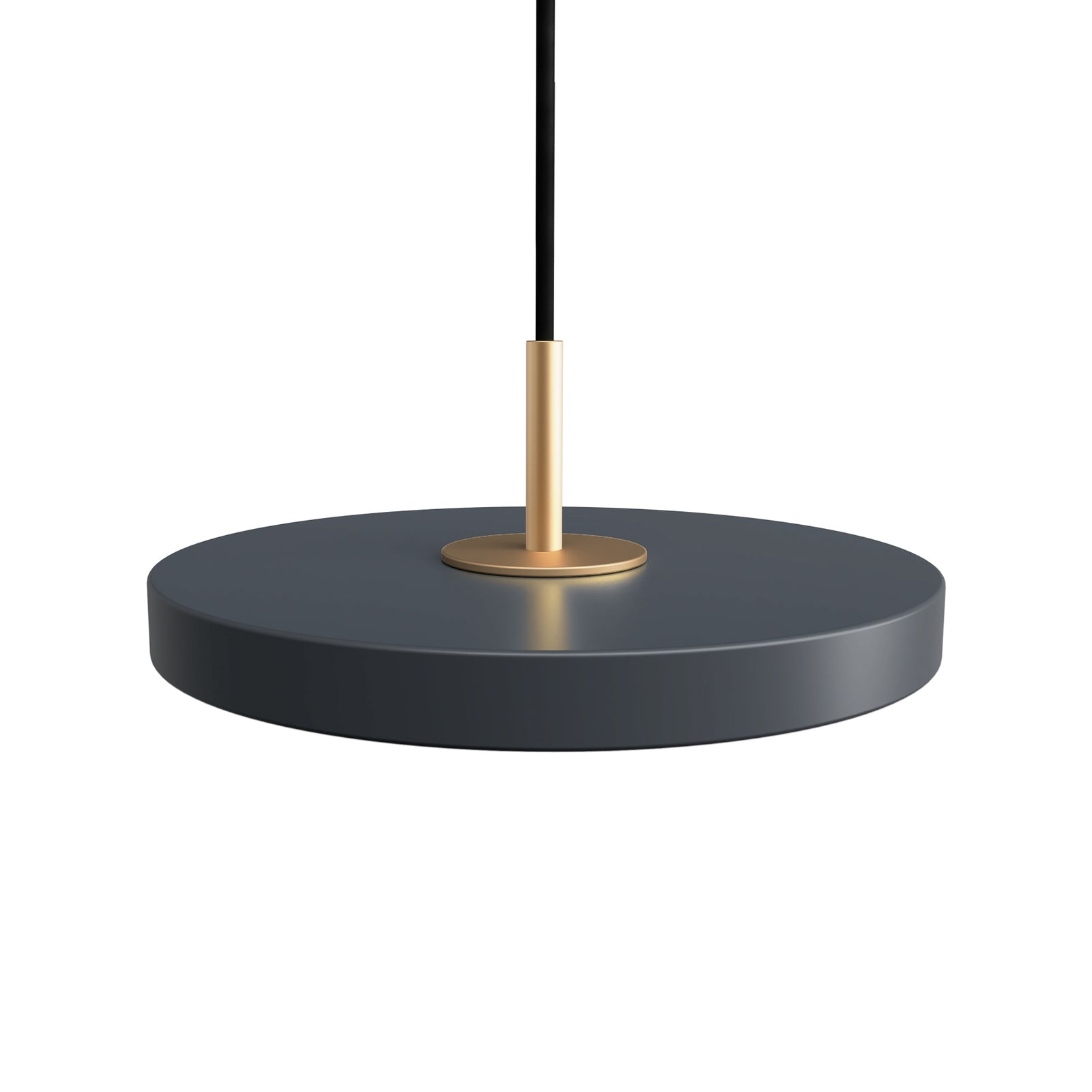 LED pendellampe Asteria Micro V2 dimbar antrasitt Ø15 cm forfra