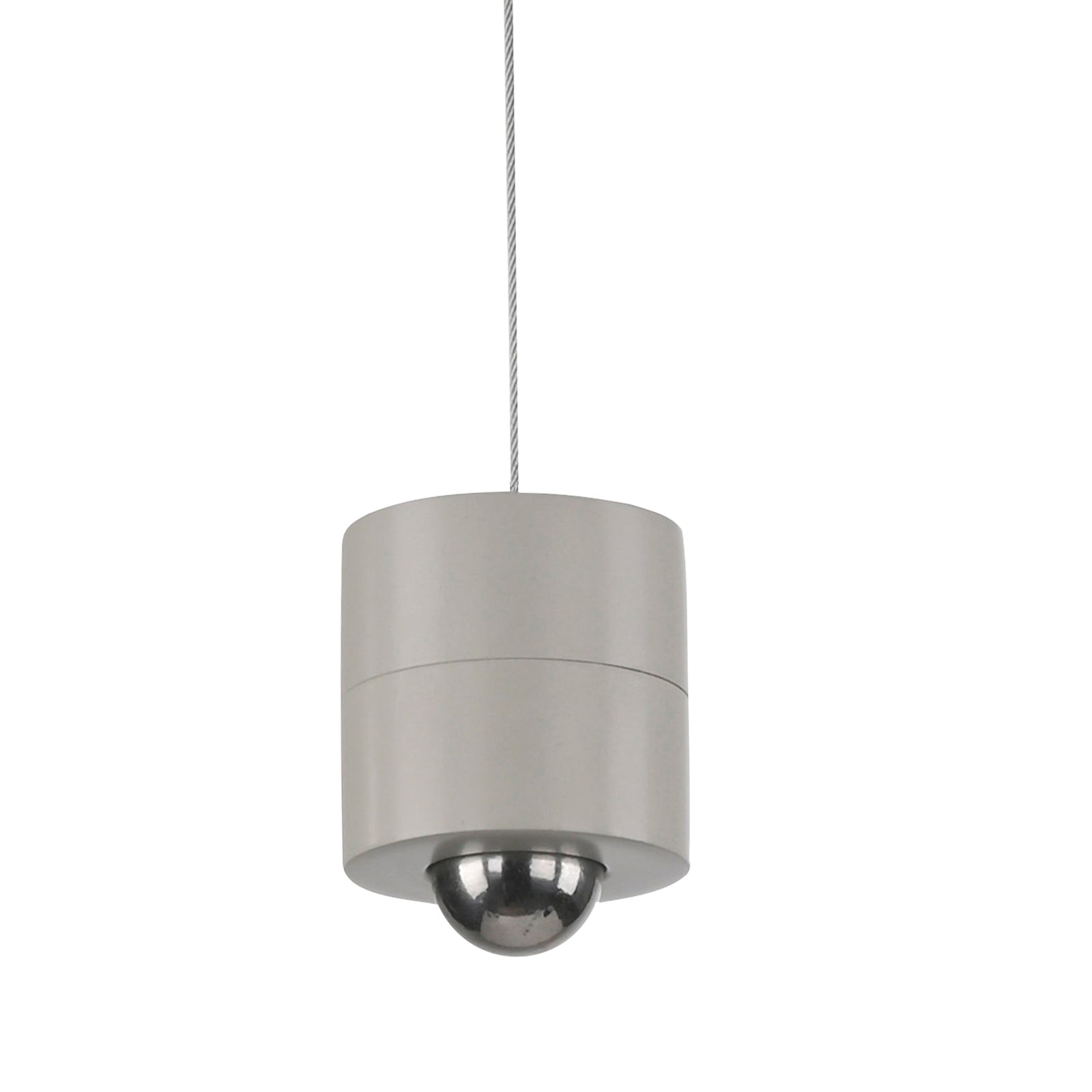 LED pendellampe Attach oppladbar dimbar grå-beige montert i rom