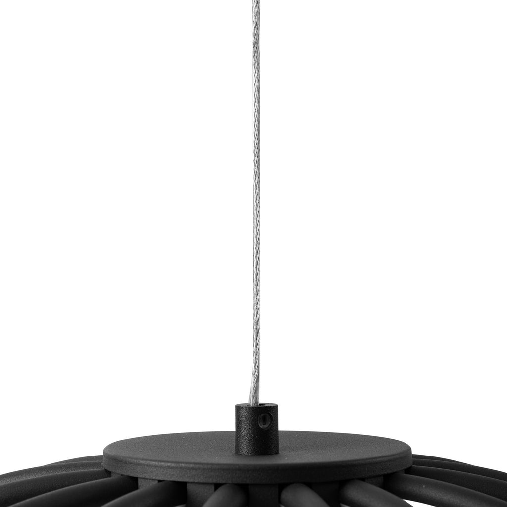 LED pendellampe Attea dimbar svart aluminium Ø40 cm designoversikt