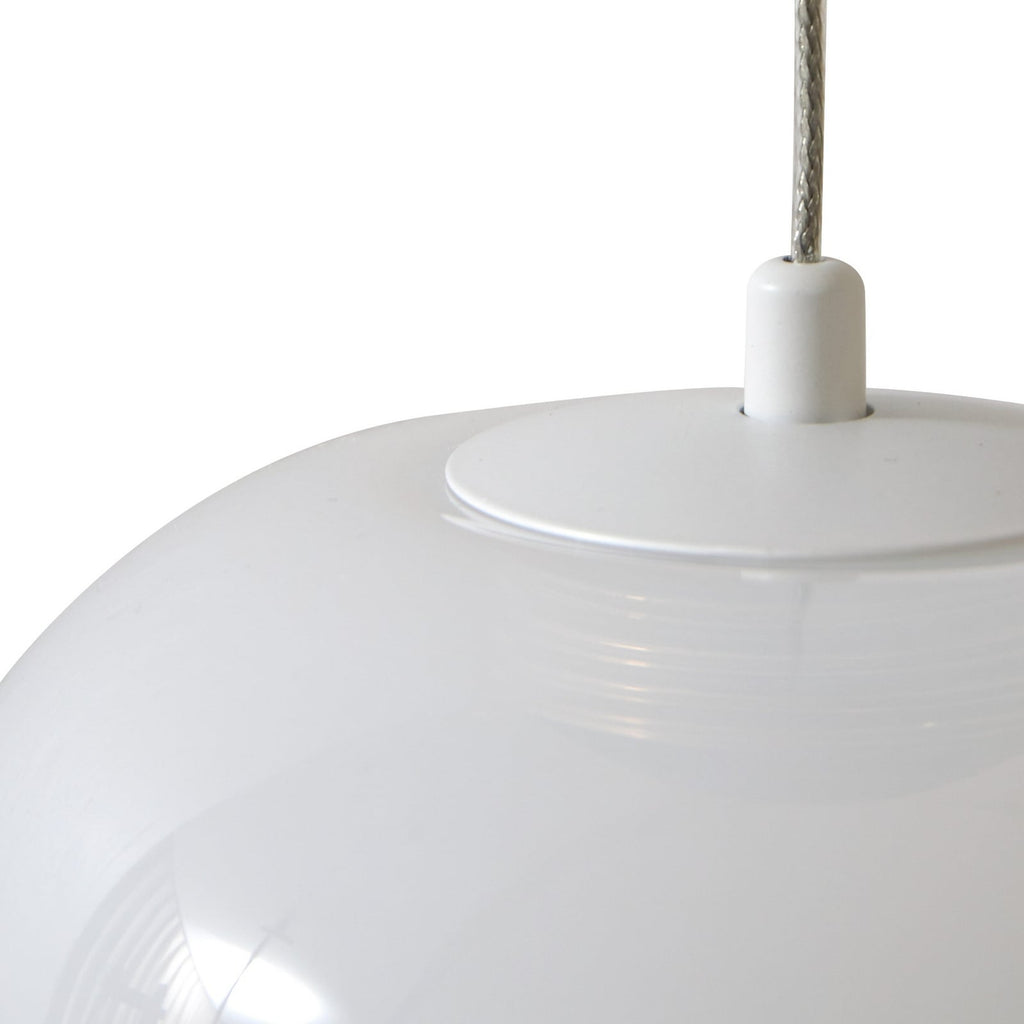 LED pendellampe Avelina glassmetall Ø14 cm varmhvit detalj av oppheng