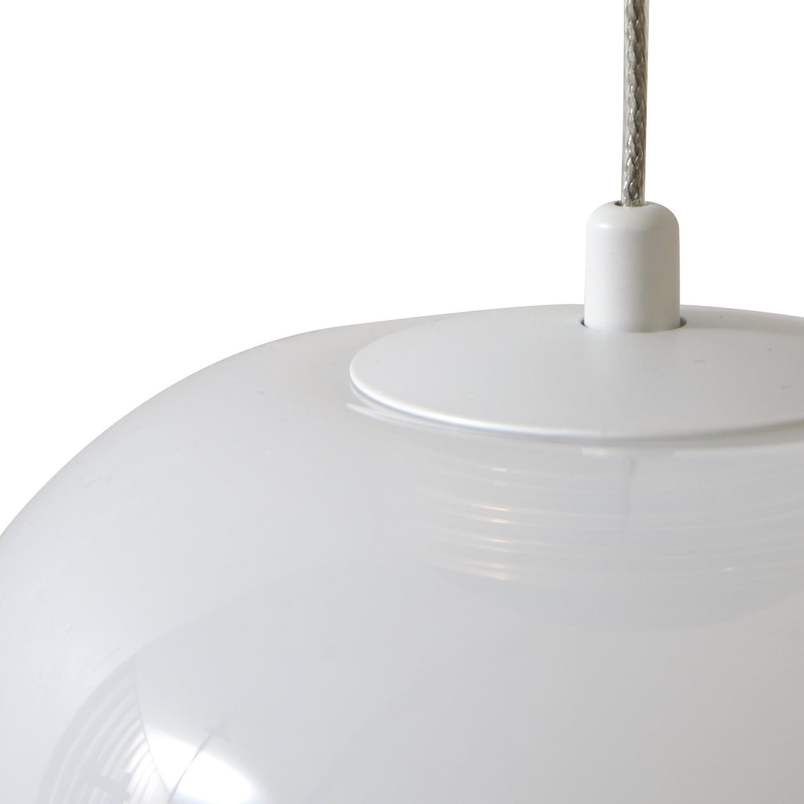 LED pendellampe Avelina glassmetall Ø14 cm varmhvit detalj av oppheng