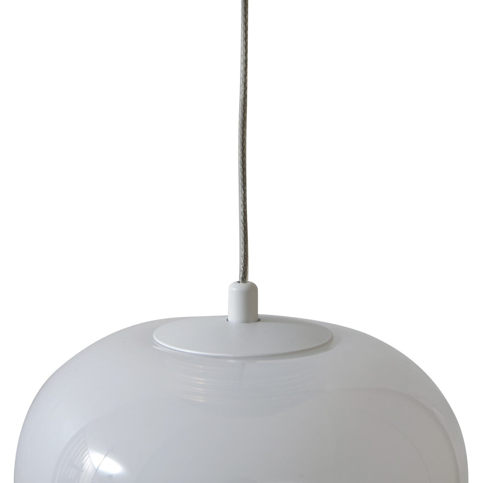 LED pendellampe Avelina glassmetall Ø14 cm varmhvit lys i mørke