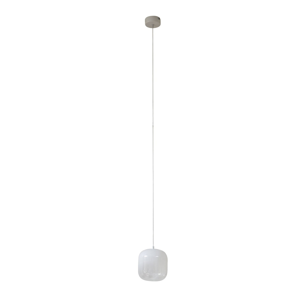 LED pendellampe Avelina glassmetall Ø14 cm varmhvit med skygger