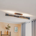 LED pendellampe Baloria svart/oksidert forfra
