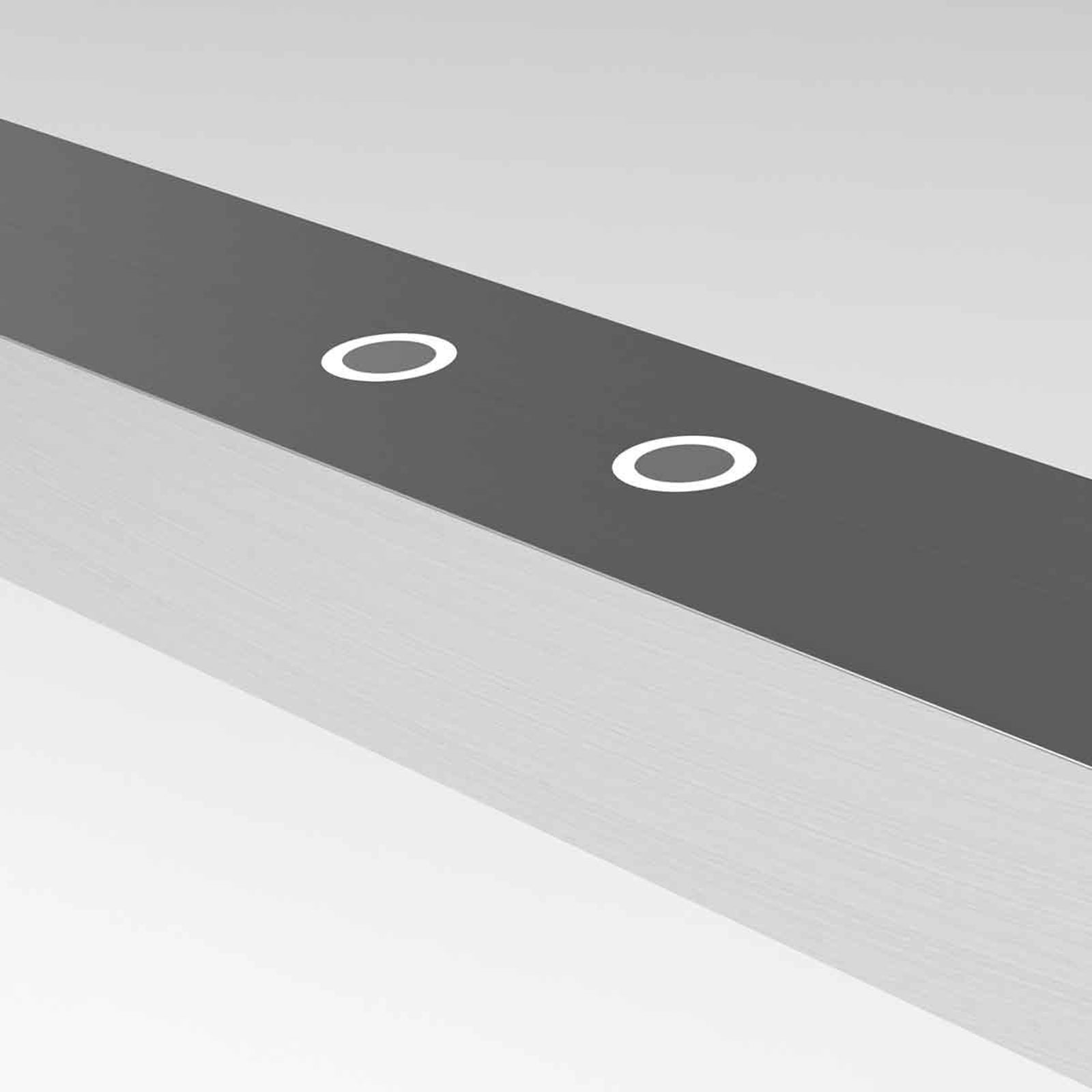 LED pendellampe Bande opp og ned dimbar stål 150 cm CCT detalj av lyskilde