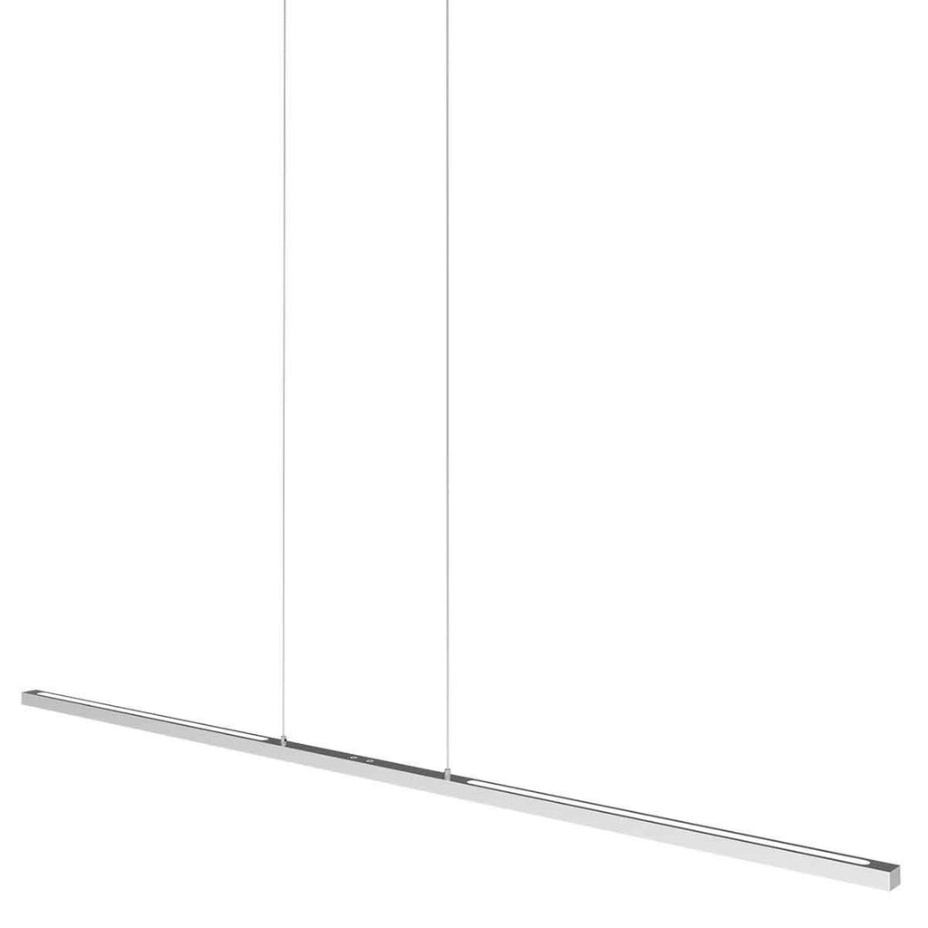 LED pendellampe Bande opp og ned dimbar stål 150 cm CCT nærbilde av dimmer