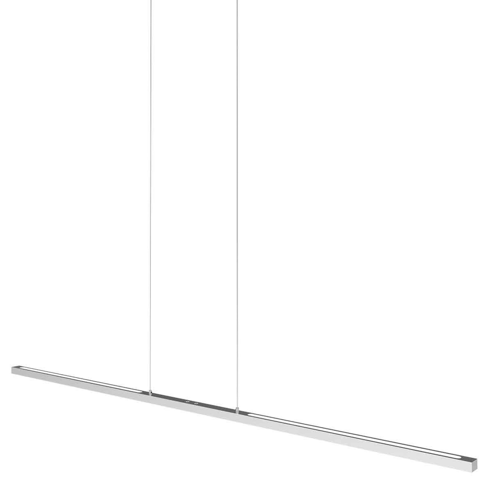 LED pendellampe Bande opp og ned dimbar stål 150 cm CCT nærbilde av dimmer