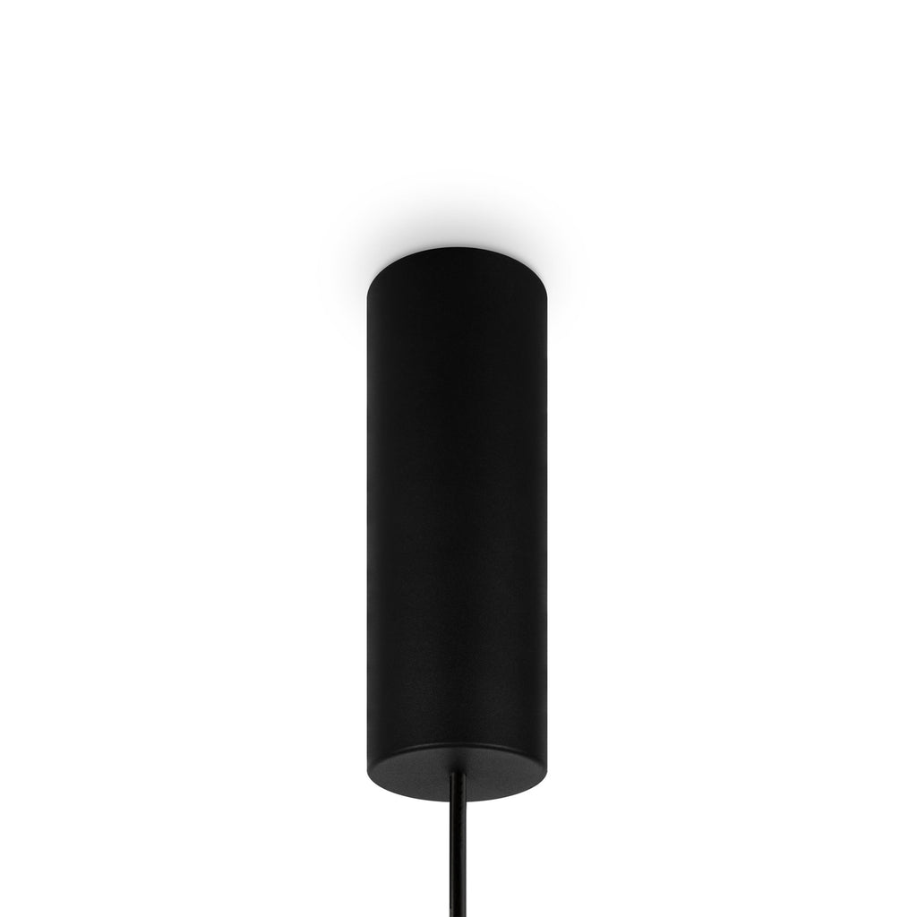 LED pendellampe Bangkok røykfarget glass Ø40 cm bakside