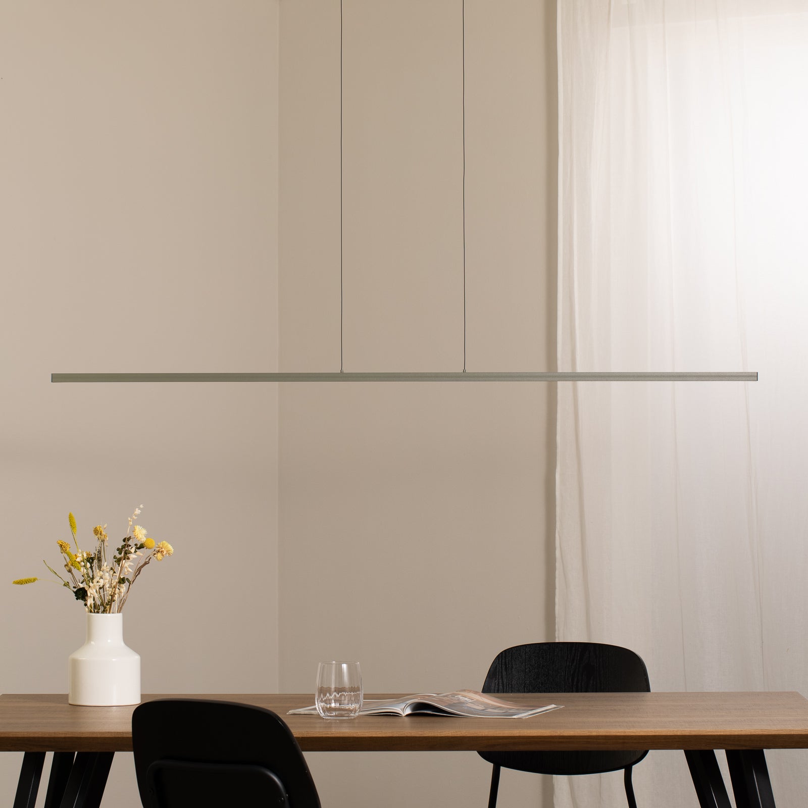 LED pendellampe BAR olivengrønn bakside