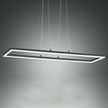 LED pendellampe Bard dimbar antrasitt 92x32 cm forfra