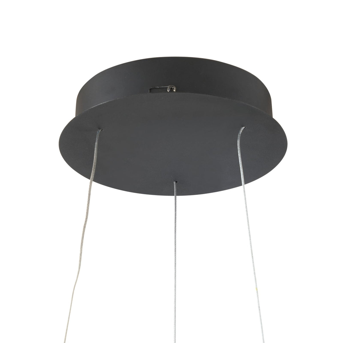 LED pendellampe Belsar svart/gull aluminium lysdetalj