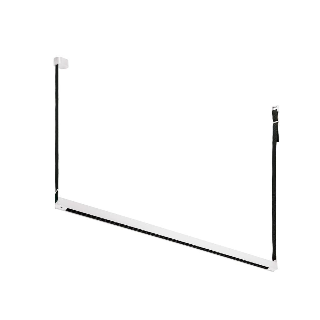 LED pendellampe Belto dimbar aluminium 130 cm 12W forfra