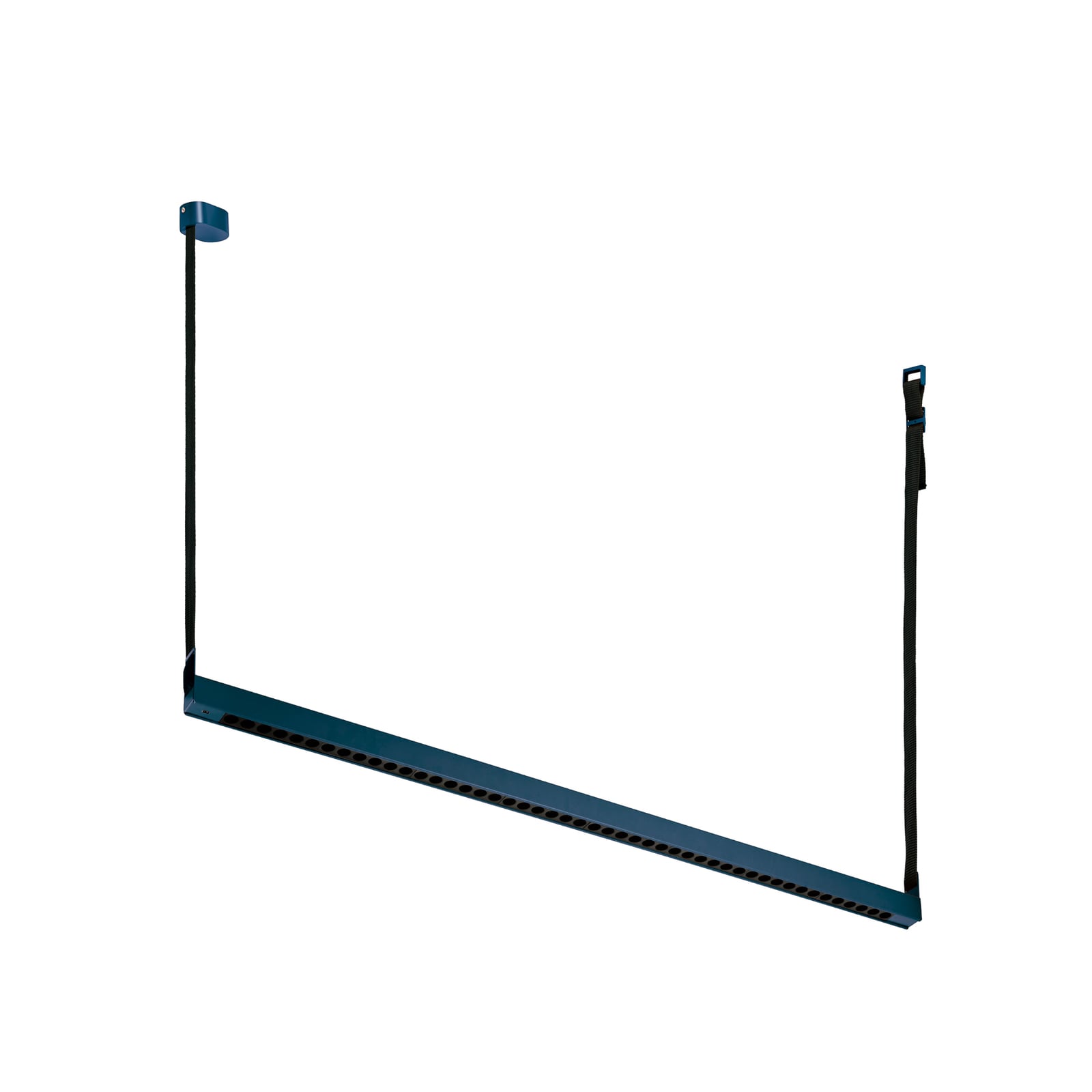LED pendellampe Belto dimbar CCT blå aluminium 130 cm bakside