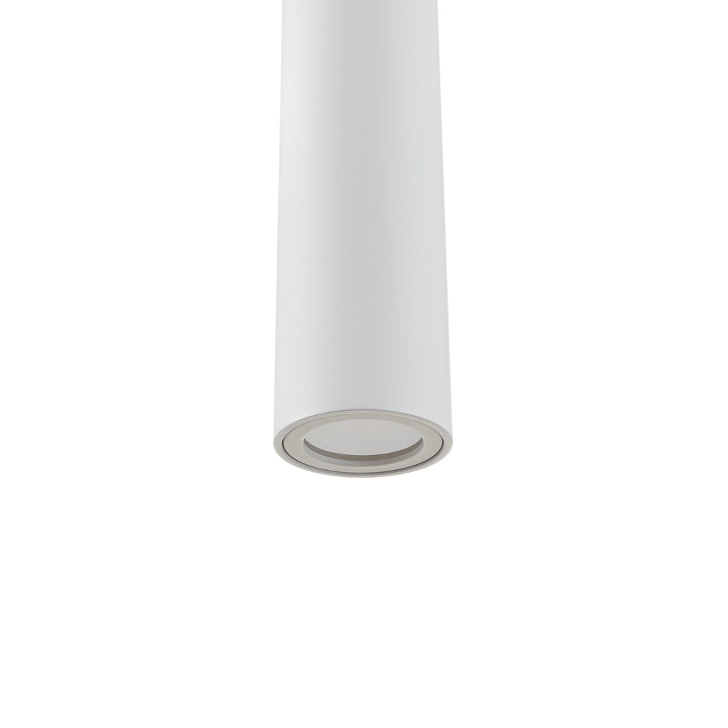 LED pendellampe Bendis aluminium hvit nærbilde av lyskilde