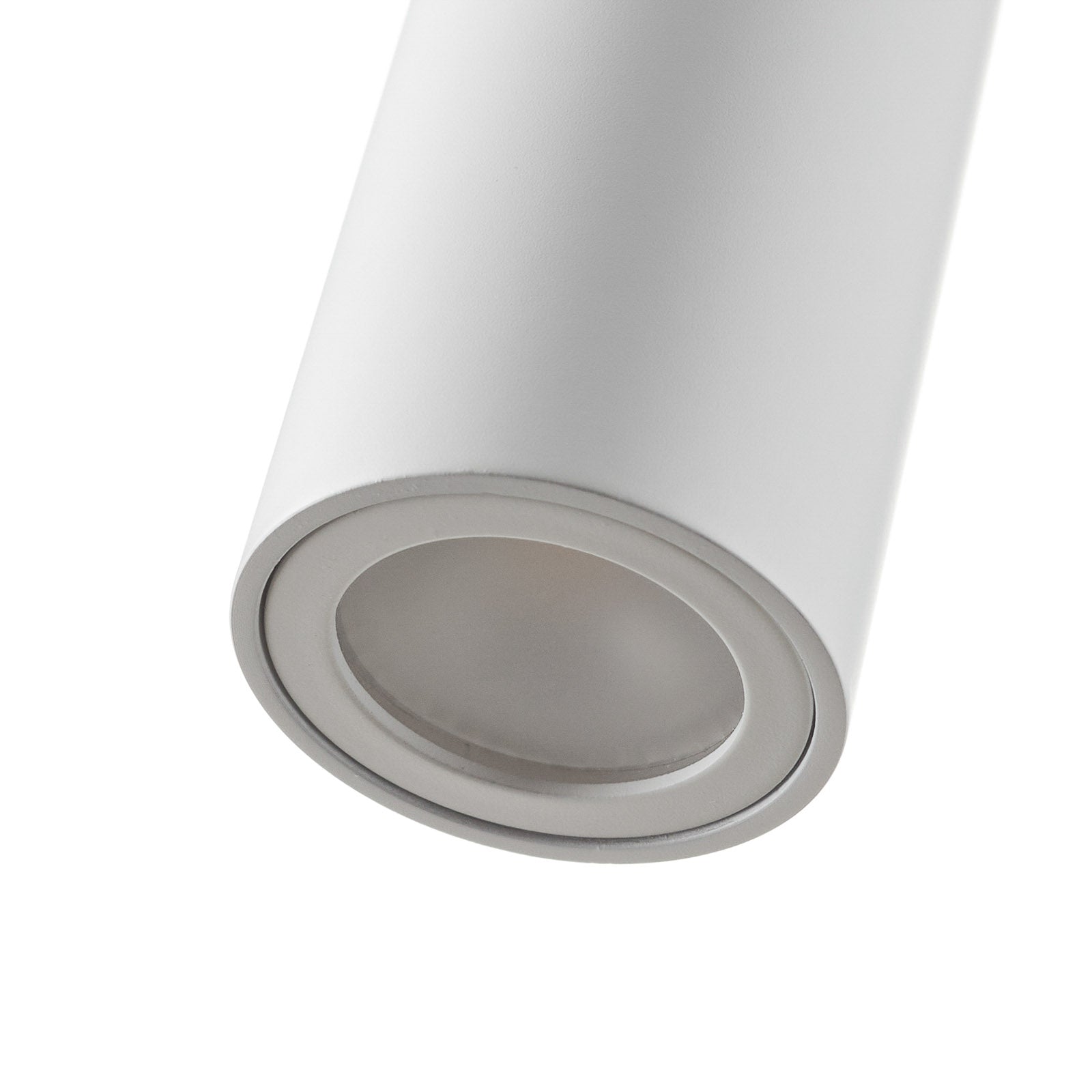 LED pendellampe Bendis aluminium hvit opphengsdetalj