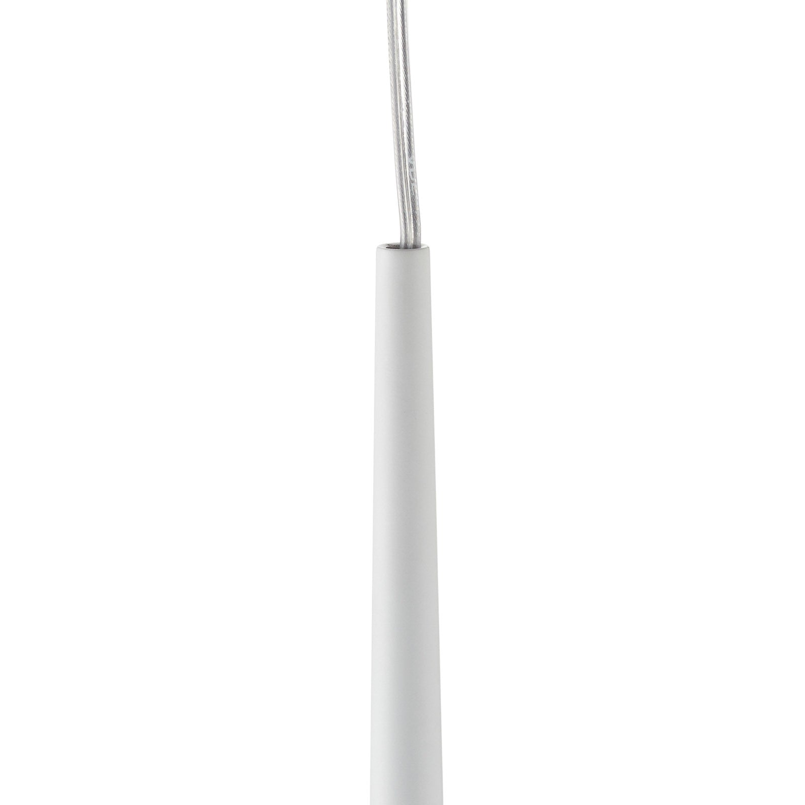 LED pendellampe Bendis aluminium hvit sideprofil