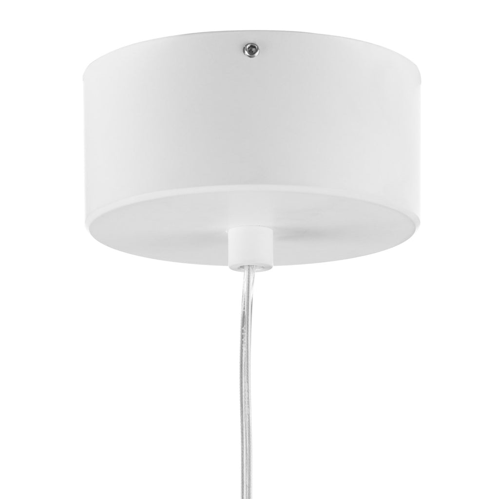 LED pendellampe Bendis aluminium hvit installasjon detalj