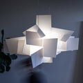 LED pendellampe Big Bang dimbar hvit Ø130 cm forfra