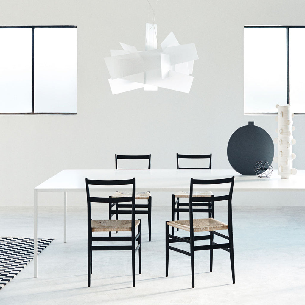LED pendellampe Big Bang dimbar hvit Ø130 cm 58W - Foscarini