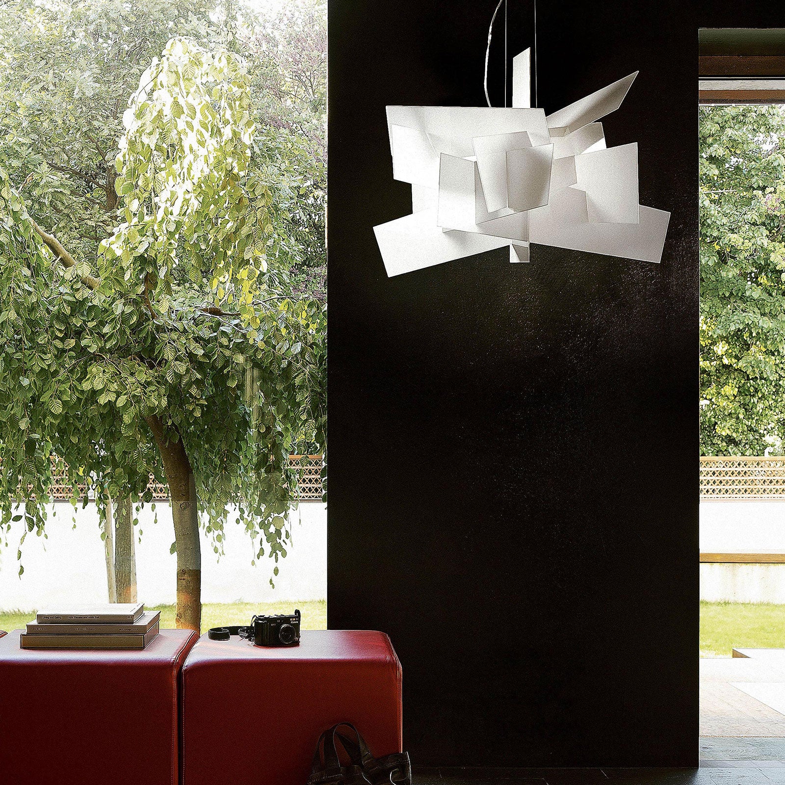 LED pendellampe Big Bang dimbar hvit Ø130 cm 58W - Foscarini