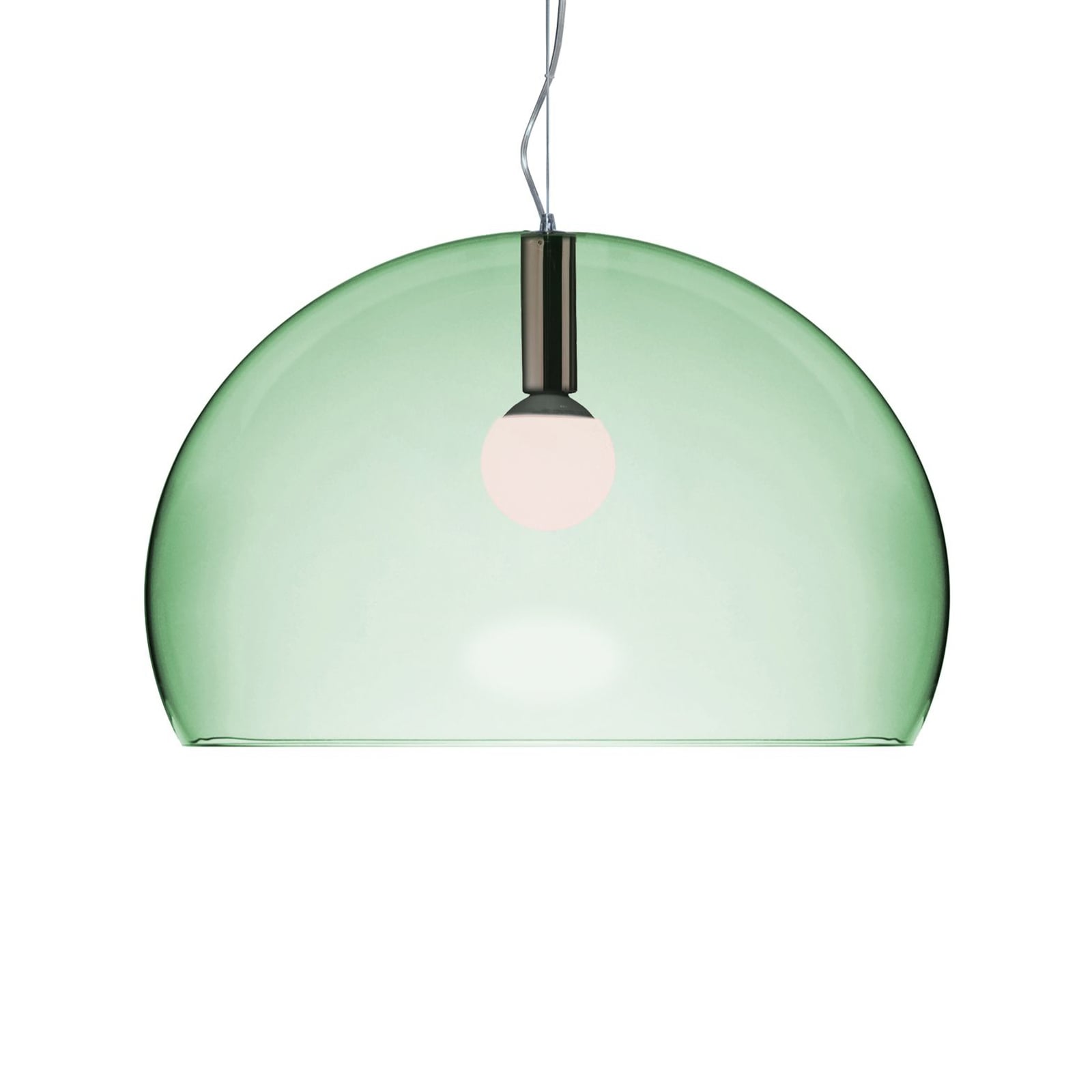 LED pendellampe Big FL/Y grønn akryl bakside