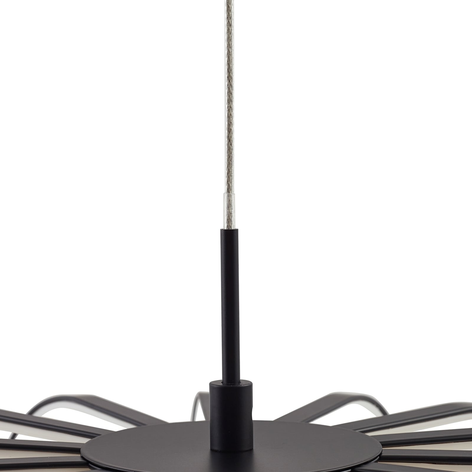 LED pendellampe Birger svart/gull i stue