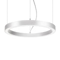 LED pendellampe Biro Circle opp og ned DALI Ø75 cm 80W fra BRUMBERG sett forfra