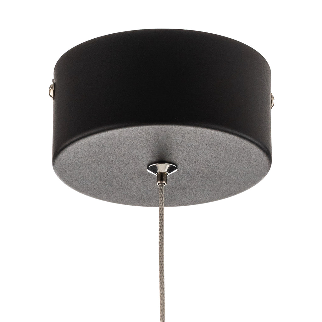 LED pendellampe Bjarko svart/messing profilbilde