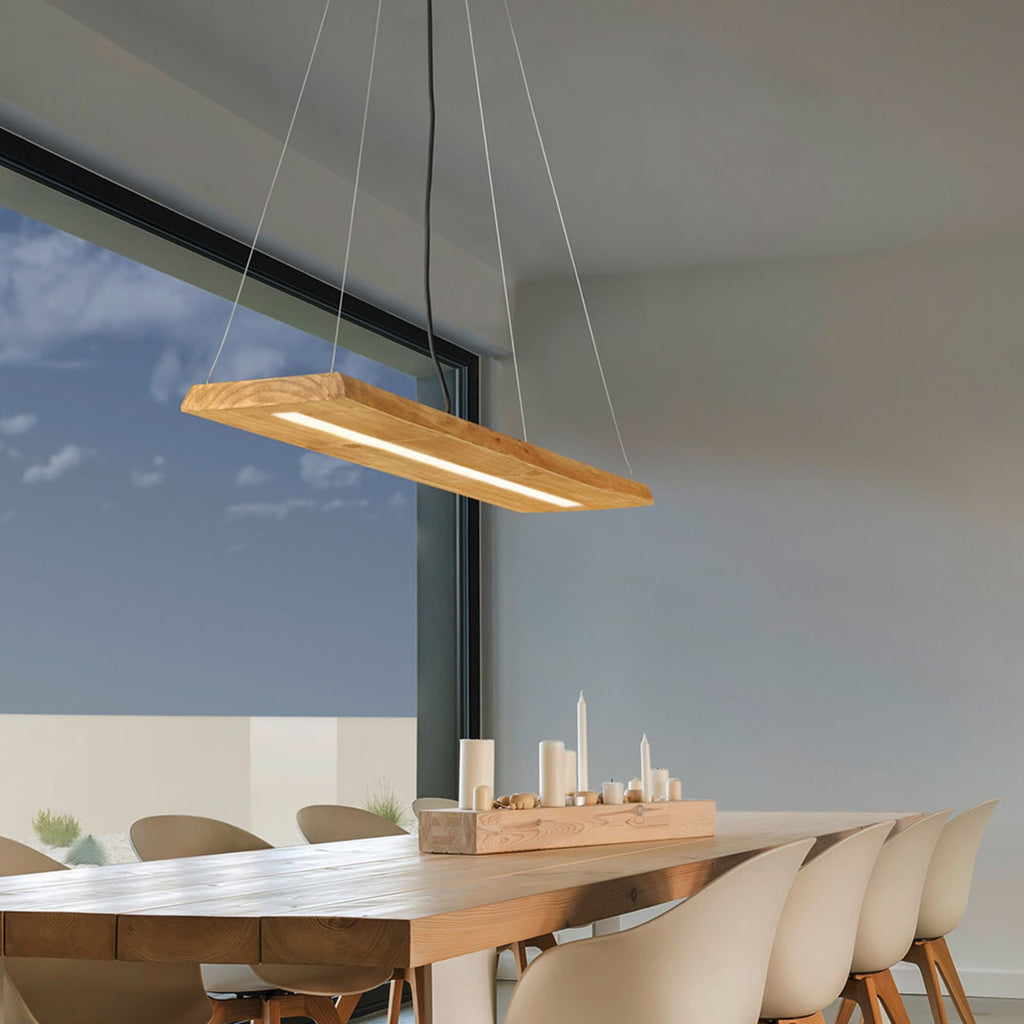 LED pendellampe Brad tre dimbar 100 cm 27W 3000K bakside