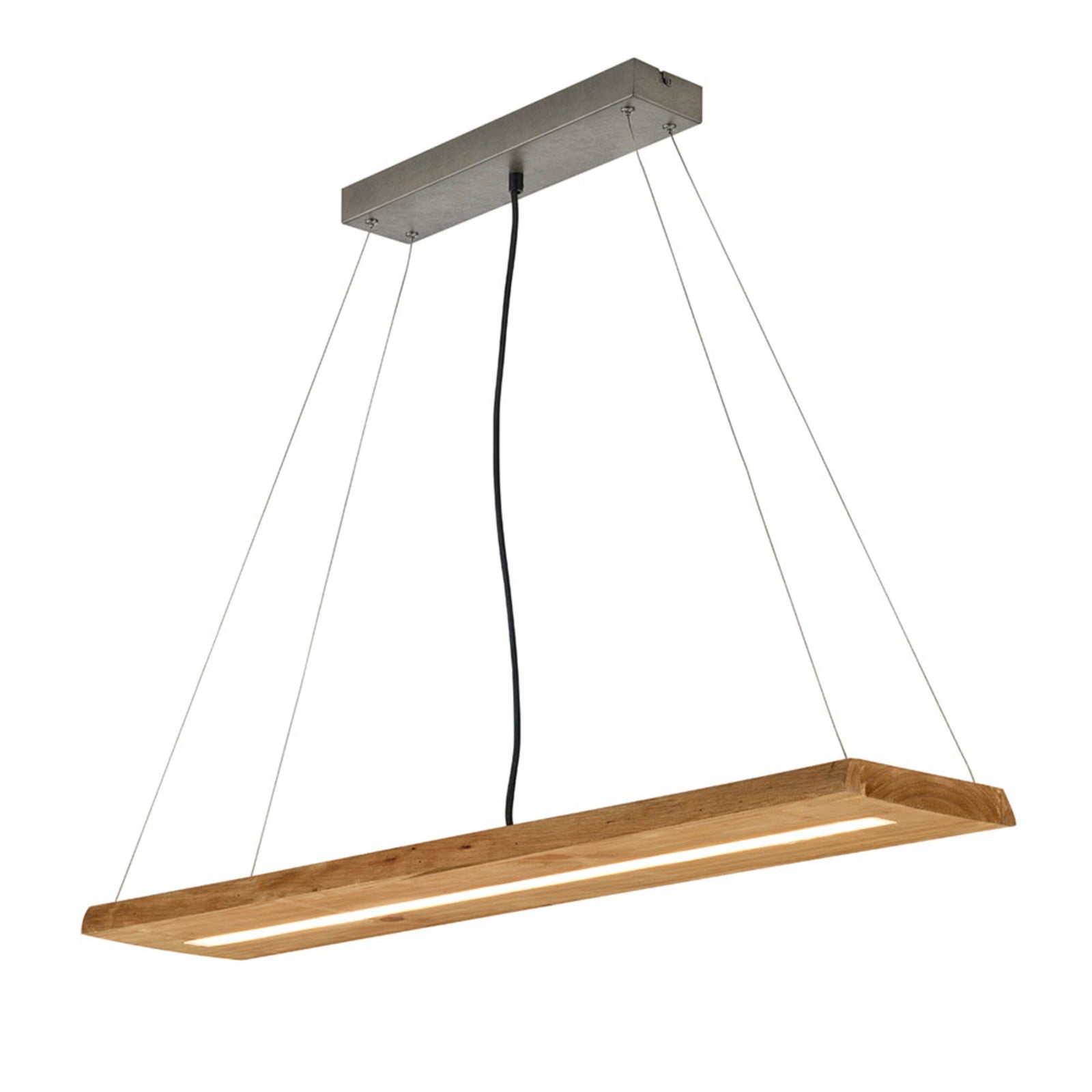 LED pendellampe Brad tre dimbar 100 cm 27W 3000K detalj av tre