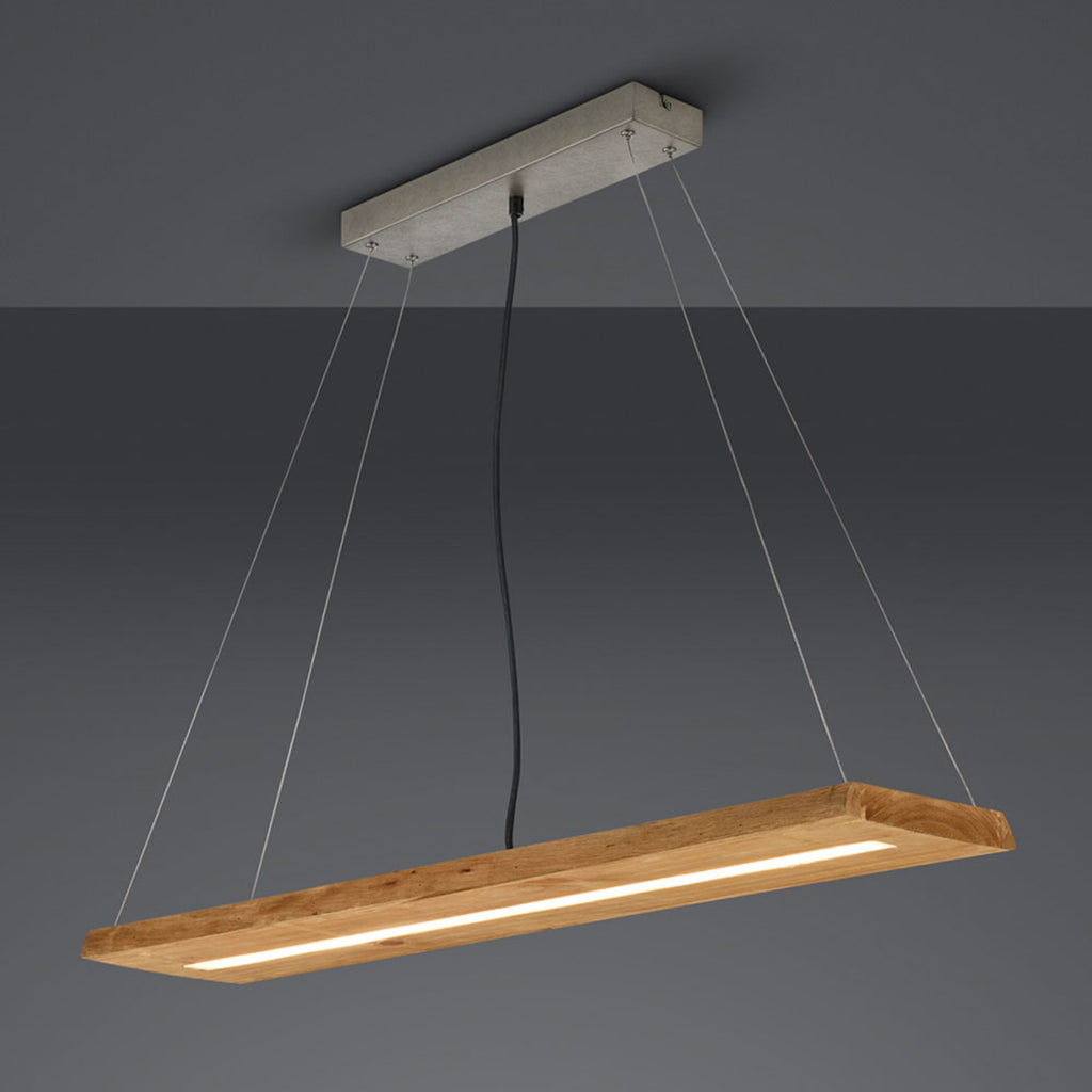 LED pendellampe Brad tre dimbar 100 cm 27W 3000K montert i rom