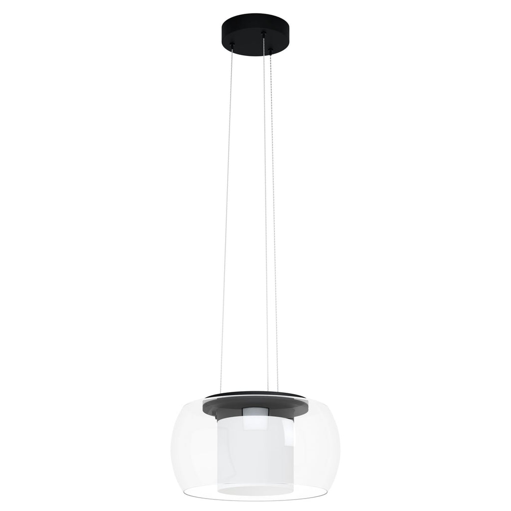 Detaljbilde av LED pendellampe Briaglia-C glass dimbar RGB CCT Ø40 cm